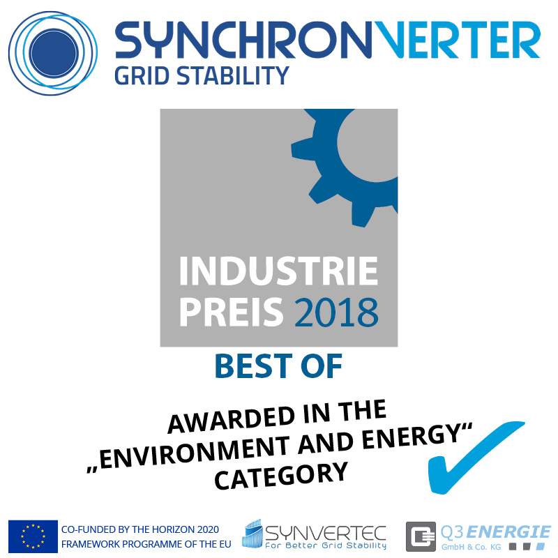 BEST OF INDUSTRIEPREIS SYNCHRONVERTER 2018